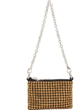 NAEMI Bolso de hombro oro / negro