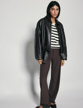 Pantaloni Dritti Eleganti