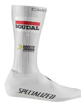 Couvre Chaussures Fast Feet 2 Tt Soudal Quick-step 2025 - Castelli - FashionsVida
