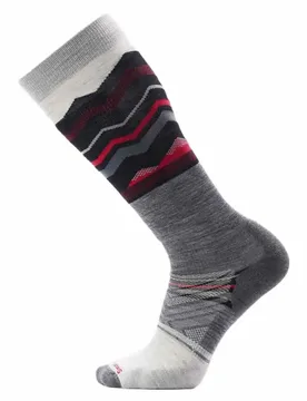 Chaussettes Ski Targeted Cushion Expanding Horizons Otc Medium Gray EU 46-49 Homme - Smartwool - FashionsVida