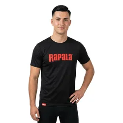 Logo Short Sleeve T-shirt Black / Red S Men
