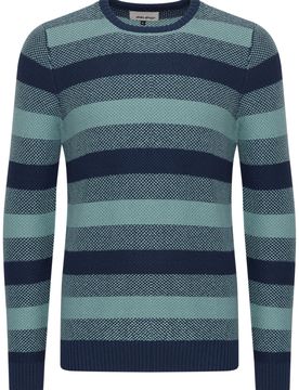 BLEND Jersey azul / negro