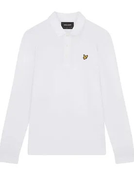 Polo A Maniche Lunghe Lp00vog White XS - Lyle & Scott - FashionsVida