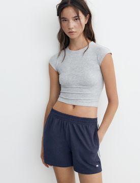 Short Sport Con Strisce Laterali