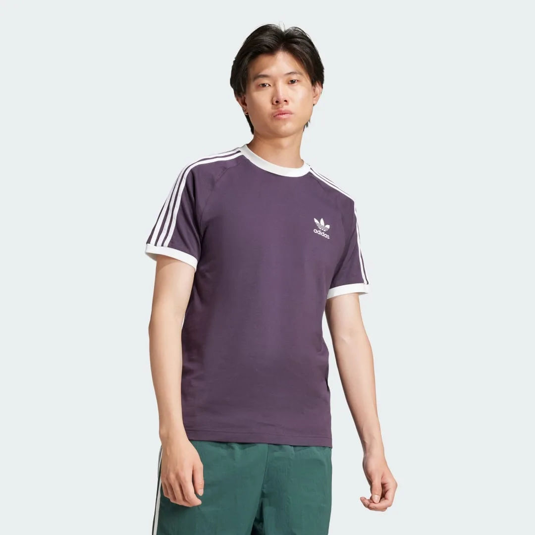 T-shirt adicolor Classics 3 Stripes S Aurora Black - Adidas - FashionsVida