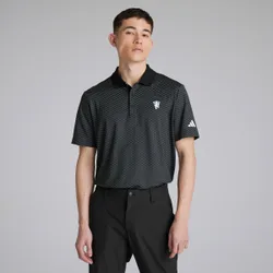 Manchester United x Golf Textured Polo Shirt Black L