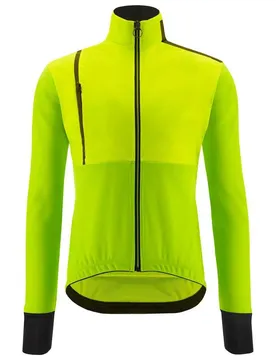 Santini Giacca Vega Green Fluo
