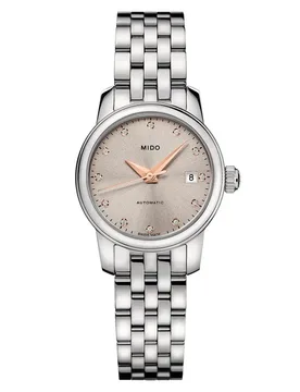Montre M039007110760 Automatic 5 Atm 25 Mm Grey / Grey / White One Size - MIDO - FashionsVida