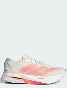 Scarpe Adizero Boston 13 46 2/3 Off White / Lucid Orange / Grey - Adidas - FashionsVida