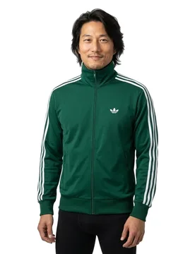 Originals Felpa Con Zip Firebird Collegiate Green XS - Adidas - FashionsVida