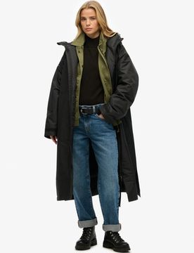Superdry Women's Robe Schwarz - Größe: 1Größe