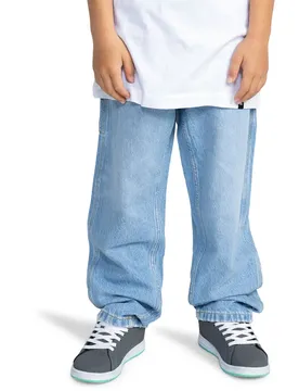 Shoes Jeans Worker Blue 16 Anni