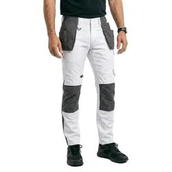 Pantalon De Travail Unique 17631 Hanging Pockets Big White / Dark Anthracite 44