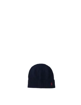 Berretto in lana POLO BLU NOTTE U - Ralph Lauren - FashionsVida