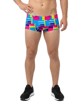 Fts001 Swimming Shorts Blok Tok UK 34 Men - Funky Trunks - FashionsVida