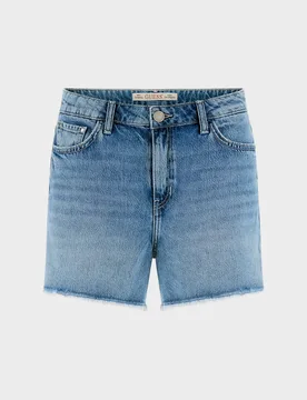 GUESS SHORT IN DENIM CON STRASS 27 - Guess - FashionsVida