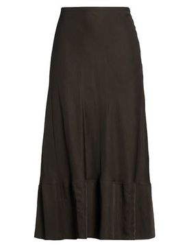 Midi-Rock Damen Militärgrün 38 Damen