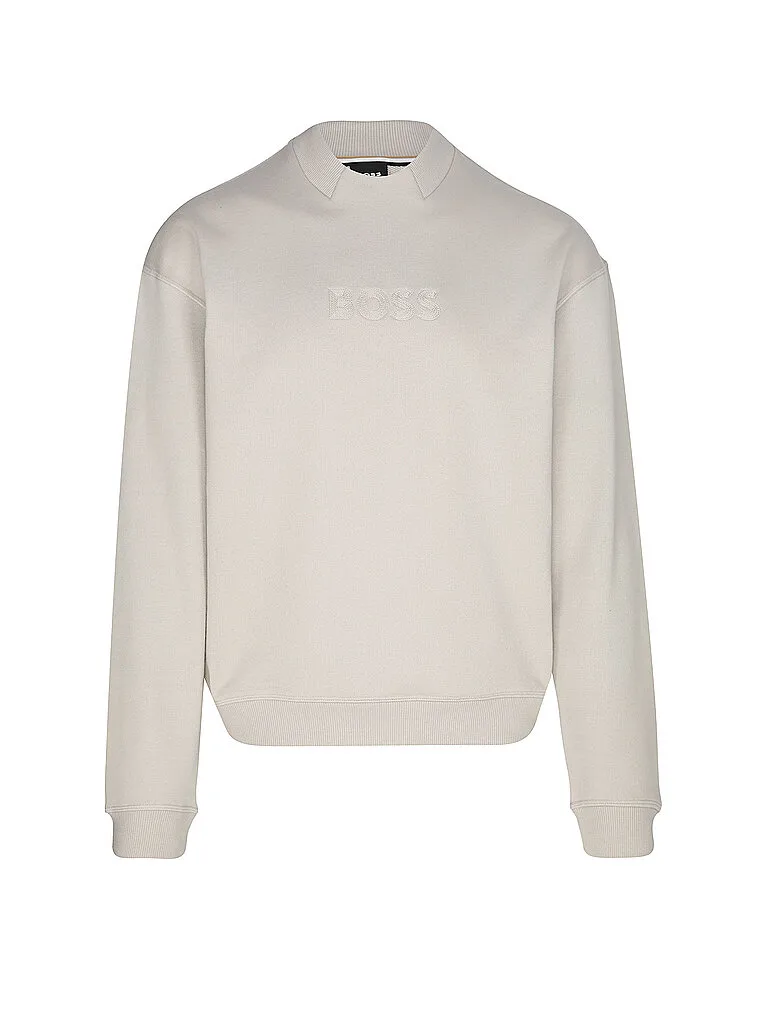 Sweat-shirt d'intérieur gris clair S - BOSS - FashionsVida