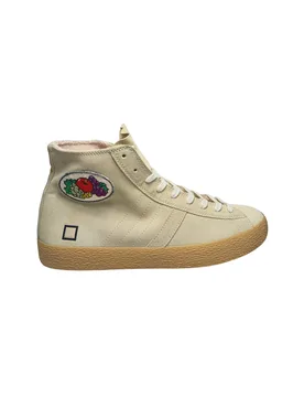 Fm04-hh-fr-bi DATE Donna Camoscio Beige - D.A.T.E. - FashionsVida
