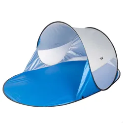 Uv50 Paravento E Tenda Da Spiaggia Pop-up 120x200x90 Cm