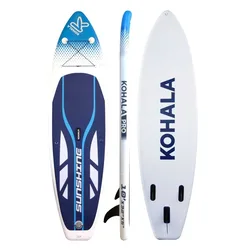 Ensemble De Paddle Surf Gonflable Sunshine 10´ White / Blue 30 cm5 unisex