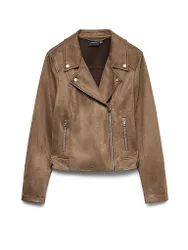 Chaqueta efecto piel VMJOSE marrón XL
