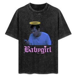 Adam Saw Babygirl Design T-Shirt Work Wear Lightweight Tee