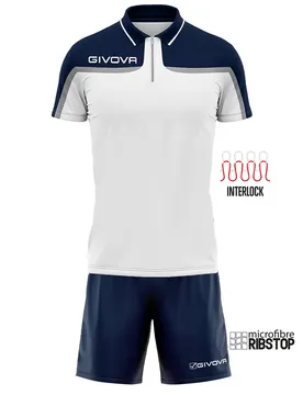 Set aus Polo-Shirt und Shorts - Blanc - unisex - Size: L