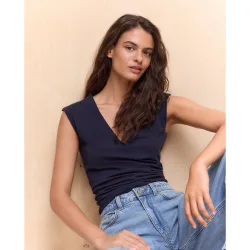 Camiseta sin mangas de mujer