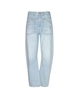Jeans Balloon Fit 7/8 SELENA hellblau XL/L30 damen