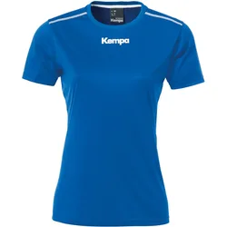 Kempa Poly Damen T-Shirt, blau XXL
