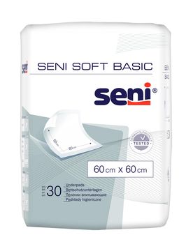 Bettschutzunterlage Soft Basic, 30 Stück weiss