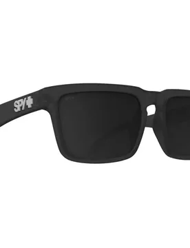 Occhiali Da Sole Helm Matte Translucent Black Happy Gray Green Black Mirror