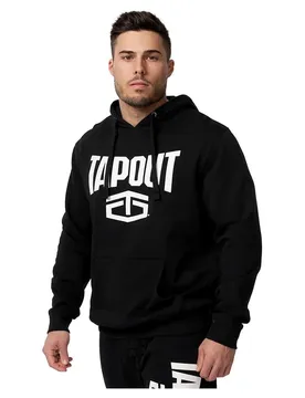 Sweat à Capuche Active Basic Black / White L