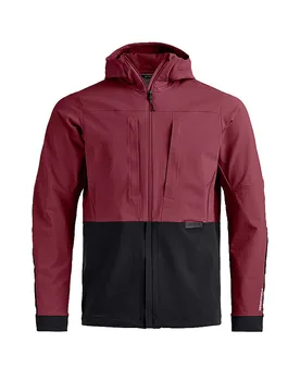 Giacca Softshell da Uomo Trad Plus Hoodie rosso scuro S - Ortovox - FashionsVida