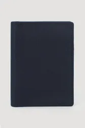 Mens Leather Bi-Fold Wallet With Contrast