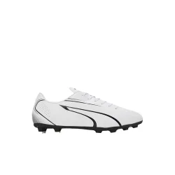 Mens Vitoria Fg/ag Football Boots (White/black) - Size Uk 10