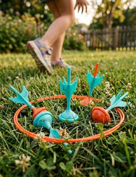 Gioco di abilità – freccette da giardino - multicolor