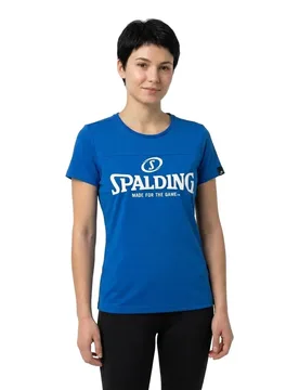 T-shirt à Manches Courtes Essential Logo Skydiver / White 2XL - Spalding - FashionsVida
