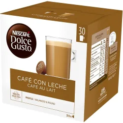 Estuche 30 cápsulas café con leche selección robusta