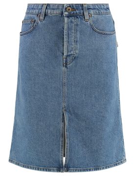 Burberry Denim Skirt