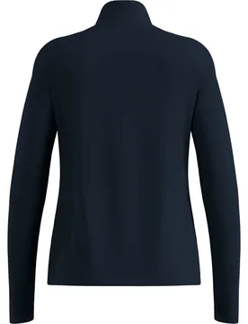 Besso 1/2 Zip Damen Rollkragenpullover, blau XL