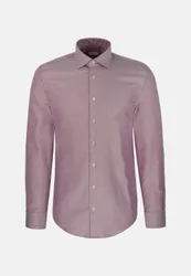 Shaped Business Hemd Struktur Rosa/Pink 39