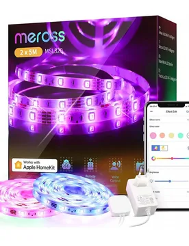 Bande Led Rgb 10 M White One Size unisex - Meross - FashionsVida