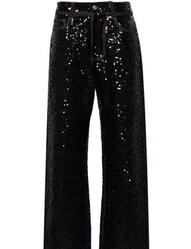 Parosh Jeans Black/blue