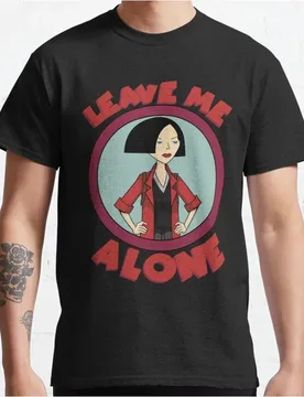 Leave me Retro Sick sad world tv shows Gift t shirt 90s Nostalgia cartoon Graphic Clothes Large size Tops 100% cotton print tee - Aliexpress - FashionsVida
