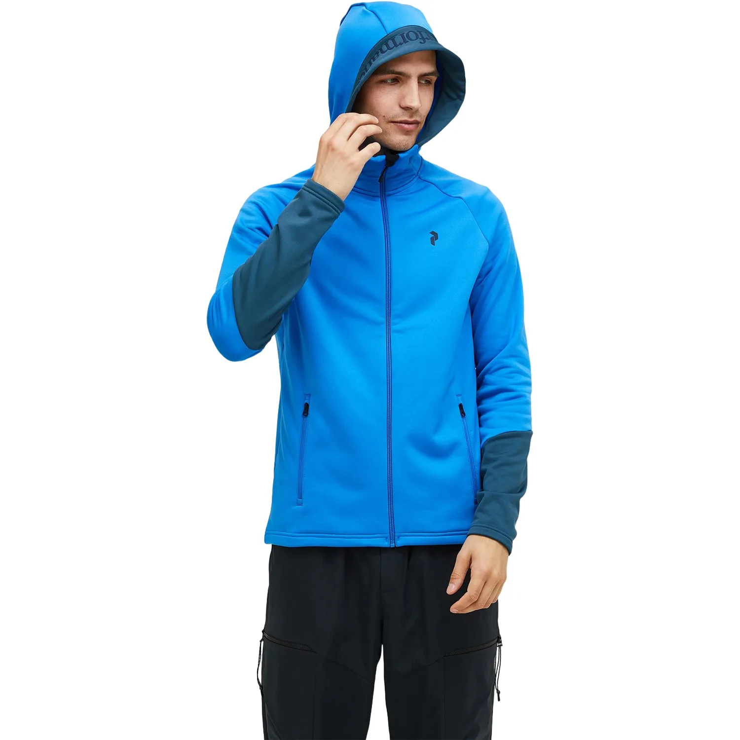 Layer Rider Essentials Zip Hood, blau xxl - Peak Performance - FashionsVida
