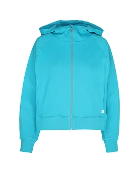 Giacca da yoga da donna in felpa jaquard Gati Nava turchese L - Spirit Of Om - FashionsVida