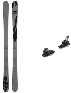Ski Set inkl. Bdg. Freestyle Skier Pack Revolt 90 Grey 2026 für Herren aus Wolle Grau