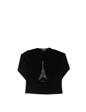T-shirt maniche lunghe JUNIOR NERO 16 - Liu jo - FashionsVida